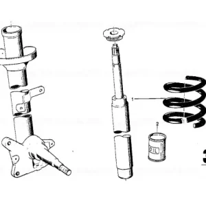 Coil spring ROT - BMW Cel mai bun preț