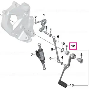 Foot-operated shift lever - BMW Motorrad Reduceri