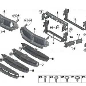 Capac panou cameră NIVI - BMW Livrare rapidă