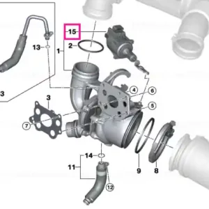 Set actuator supapă wastegate - BMW - Mini Reducere extra