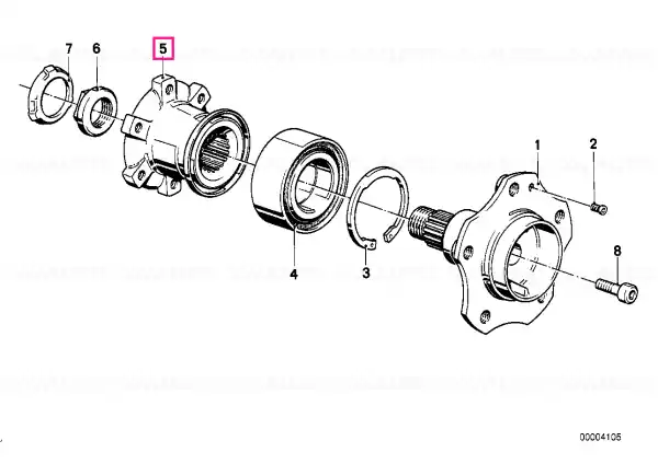 Drive flange w.impulse sending wheel - BMW Cumpără acum