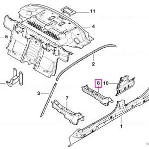 Left rear seat console - BMW Cumpărături sigure