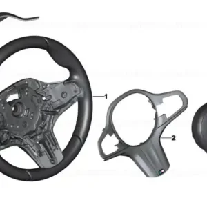 Reducere extra Airbag module, driver's side NACHTBLAU - BMW
