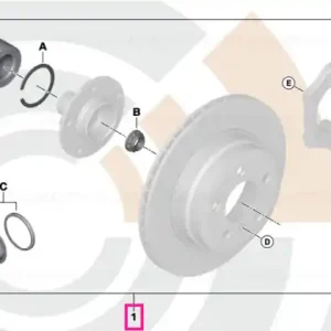 Plată sigură Kit reparație rulment roată spate VALUE LINE - BMW