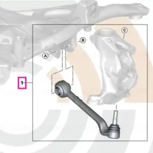 Kit reparație bielă suspensie stânga VALUE LINE - BMW Reducere