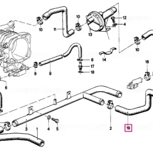 Disponibil imediat Furtun - BMW