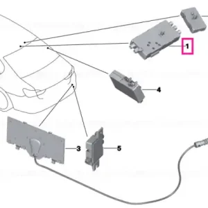 Cel mai vândut Antenna amplifier, Diversity - BMW