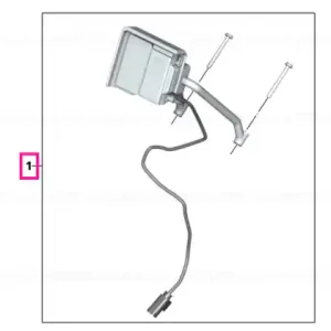 Kit suport navigatie - BMW Motorrad K69 (S 1000 XR), KM9 (M 1000 XR) Nu rata