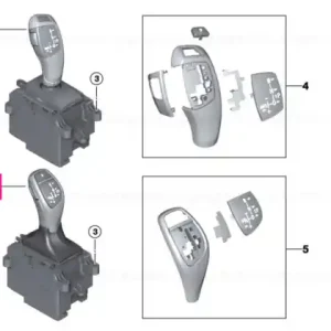 Reducere Întrerupător selector viteză - BMW