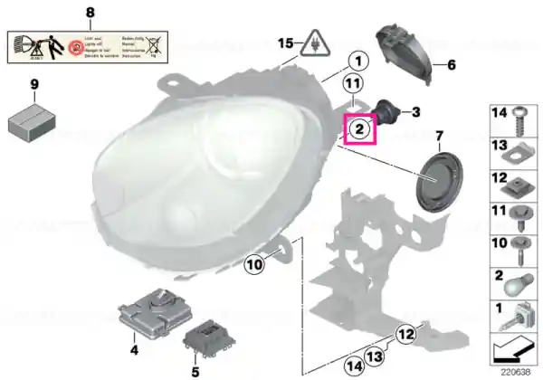 Preferatul clienților Bulb 28W - BMW