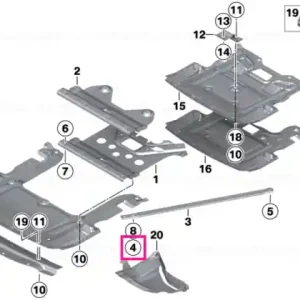 Șurub hexagon/ansamblul șaibă M12X58 - BMW Ofertă specială